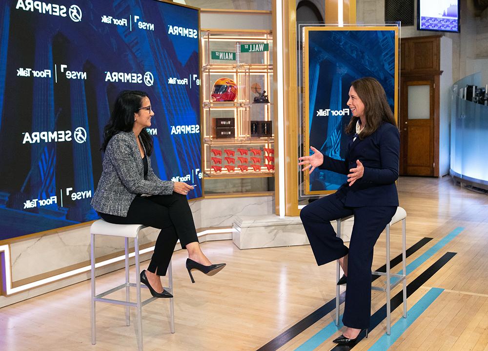 Lisa Alexander chats with Judy Shaw on NYSE Floor Talk